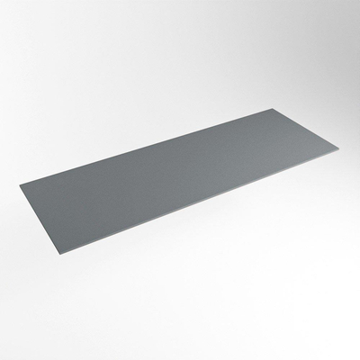 Mondiaz TOP 46 Topblad - 130x46x0.9cm - geschikt voor afdekplaat - Solid surface - Plata