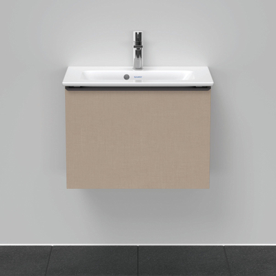 Duravit D-Neo wastafelonderkast 61x44x37.2cm 1 lade Linnen Mat