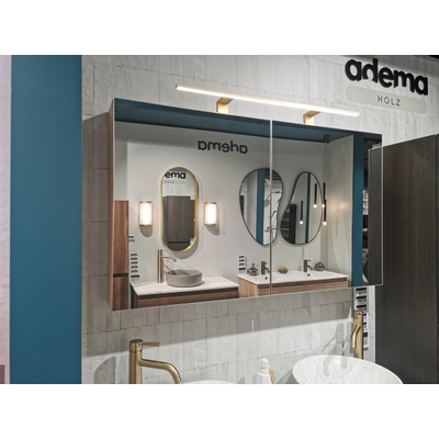 Adema Holz Spiegelkast - 120x70cm - eiken