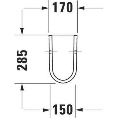 Duravit Philippe Starck 3 Sifonkap