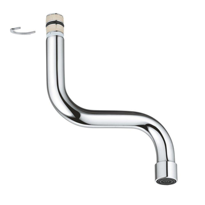 GROHE S-uitloop chroom