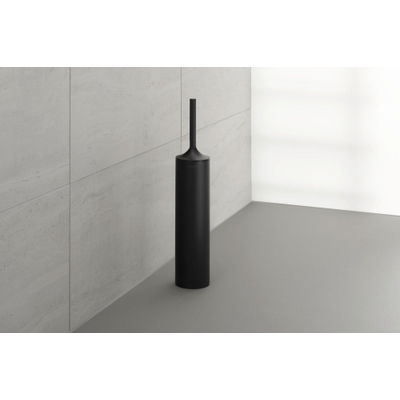 Duravit Starck T Borstelgarnituur - staand - 43x8cm - zwart mat
