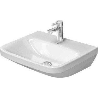 Duravit Durastyle wastafel 55x44cm 1 kraangat wondergliss wit