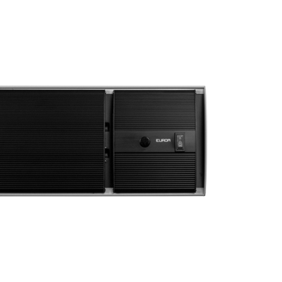 Eurom Terrasverwarming Outdoor Heatpanel 1800watt wand/plafond met afstandsbediening zwart