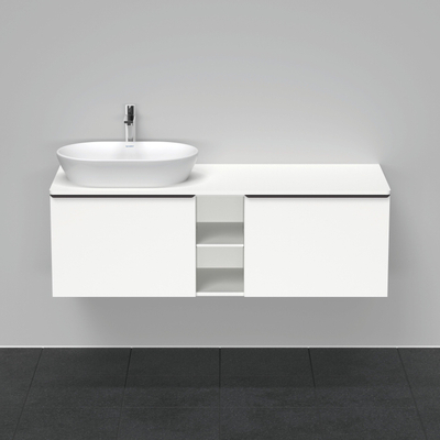 Duravit D-Neo wastafelonderkast 140x45.9x55cm 2 lades wit Mat