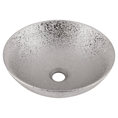 Differnz BRIGHT Waskom - 36x14cm - geglazuurd - zilver