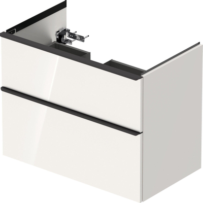 Duravit D-Neo wastafelonderkast 81x62.5x46.2cm 1 lade wit Hoogglans