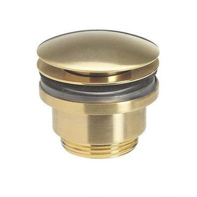 Crosswater MPRO Klikwaste - 1/4" - geborsteld messing