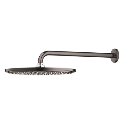 GROHE Rainshower Cosmopolitan 310 Hoofddouche - 31cm - 1 straalsoort - wandarm 38cm - hard graphite