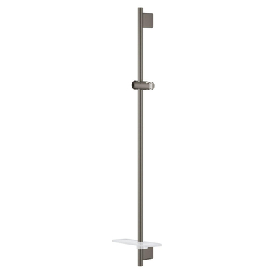 GROHE Rainshower SmartActive Glijstang - 90cm - met zeepschaal - hard graphite geborsteld