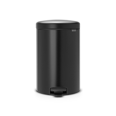 Brabantia NewIcon Pedaalemmer - 20 liter - kunststof binnenemmer - matt black