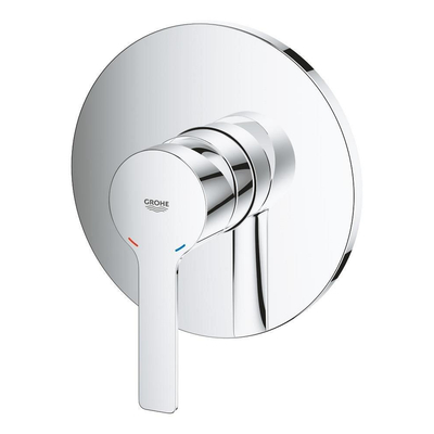 Grohe Lineare New Inbouwthermostaat - 1 knop - zonder omstel - chroom