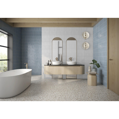 La Platera Cerámica Kromo Keramische wandtegel - 350x350cm - 9.2mm - Blauw