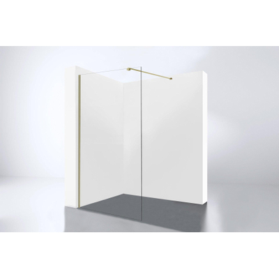 Best Design Dalis-700 inloopdouche 70x200cm 8mm veiligheidsglas NANO mat goud