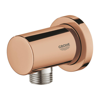 GROHE Rainshower Wandaansluitbocht - ronde rozet - warm sunset