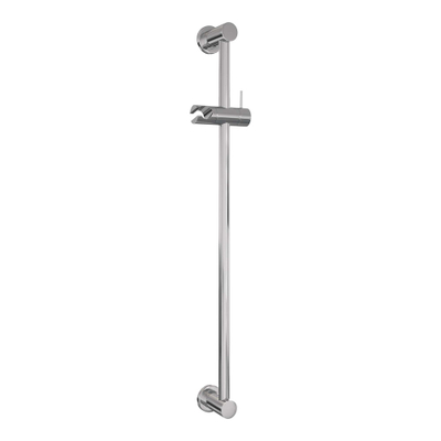 Brauer Chrome Edition Badkraan Opbouw - glijstang - 2 functies - 2 gladde knoppen - handdouche rond 3 standen - chroom