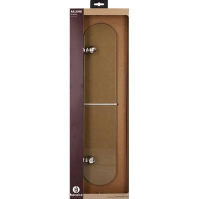 Haceka Allure Planchet Geborsteld RVS Glas 60cm