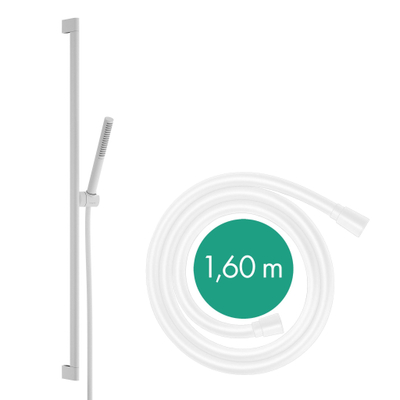 Hansgrohe Pulsify s doucheset 100 1jet ecosmart+ glijstang 90cm m.wit