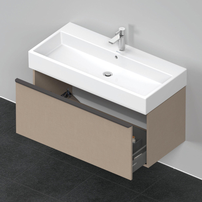 Duravit D-Neo wastafelonderkast 98.4x44x44.2cm 1 lade Linnen Mat