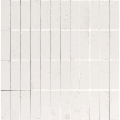 Ragno Gleeze wandtegel - 7.5x20cm - 10mm - Bianco
