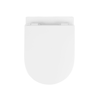 QeramiQ Fortune Slim toiletzitting met softclose en quickrelease mat wit OUTLET