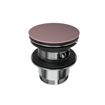 Arcqua Arcqua pop-up waste bad 1 1/2 met overloop mat roze