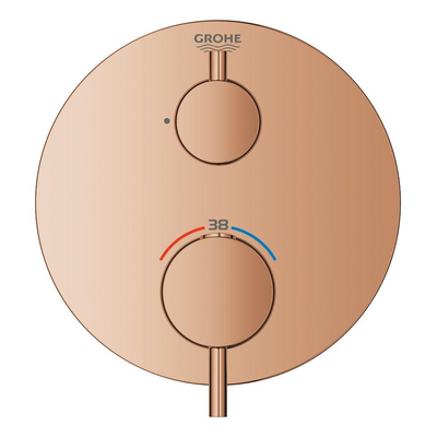 GROHE Atrio inbouw mengkraan thermostatisch zonder omstel warm sunset