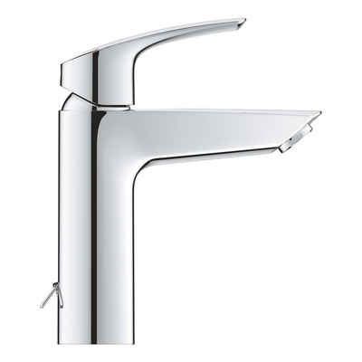 GROHE Eurosmart waterbesparende wastafelkraan m-size met ketting chroom