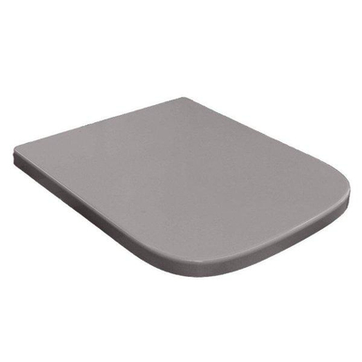 Royal Plaza Brevis Toiletset - 52.5cm - hangend - spoelrandloos - diepspoel - met zitting - softclose - quick release - cement