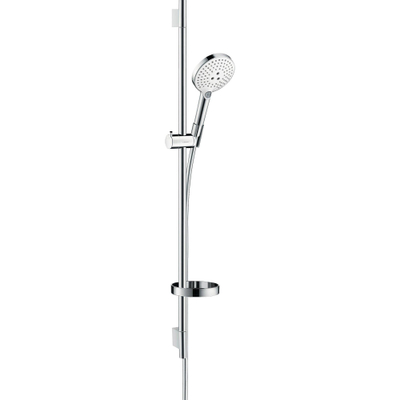 Hansgrohe Raindance select s120 glijstangset 90cm met unica s en puro wit chroom