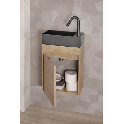 Differnz Hurra Fonteinkast - 39.5x52x21.5cm - licht eiken