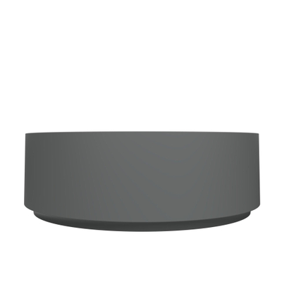 Arcqua Case waskom rond 40x40cm mat grijs