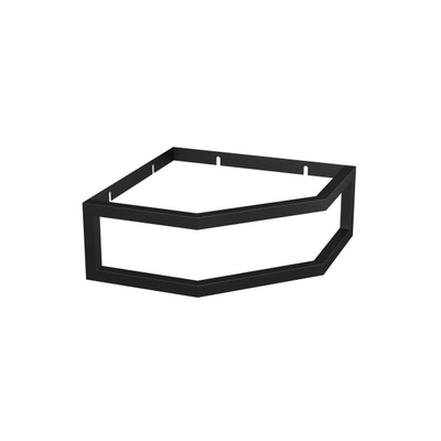 INK Matrix Frame 27x27x10cm - tbv Fontein - Matrix staal zwart mat