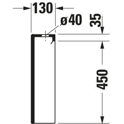 Duravit Viu duoblokreservoir + binnenwerk 4.5/3L verdekte aansluiting links wit