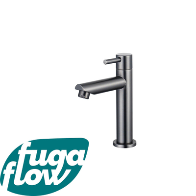 FugaFlow Eccelente Sobrado Badkamer Fonteinkraan - 14.4cm - opbouw - 1 gats - PVD gepolijst gunmetal