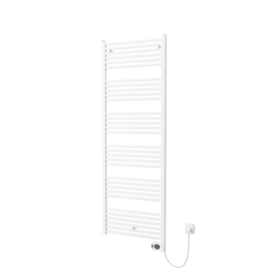 Plieger Elba Electrical elektrische designradiator - 1702X600mm - met thermostaat - 900w - wit