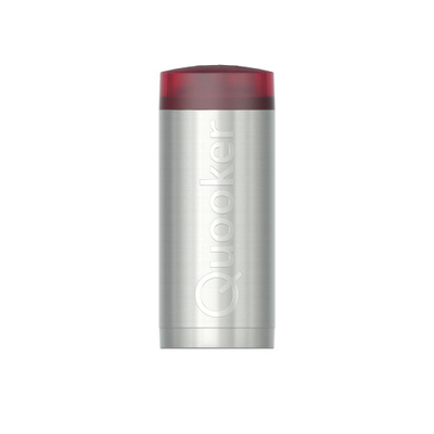 Quooker Nordic Round kokendwaterkraan - draaibare uitloop - Combi+ reservoir - Warm / kokend water - RVS