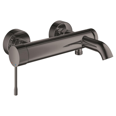 GROHE Essence New badkraan met omstel en koppelingen hard graphite