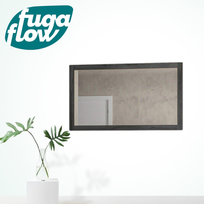 FugaFlow Eccelente Arredo spiegel badkamerspiegel - 120x70cm - zwartbruin
