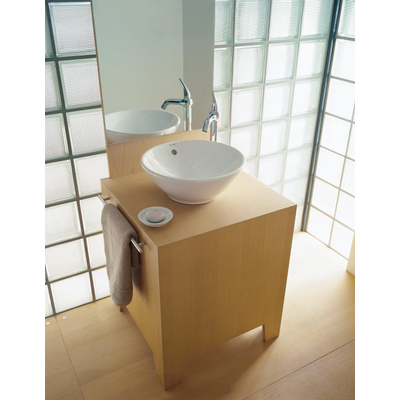 Duravit Bacino waskom rond 42cm met wondergliss (vuilafstotende behandeling) wit