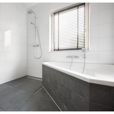 SAMPLE Baldocer Cerámica Wandtegel Kerabo wit glans Gerectificeerd Glans Wit