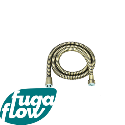 FugaFlow Eccelente Sobrado Badkamer doucheslang Metaal geborsteld messing PVD 150cm