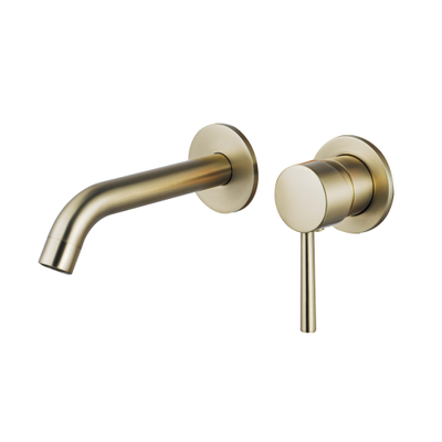 Fortifura Calvi Wastafelkraan - inbouw - met inbouwdeel - messing geborsteld PVD OUTLETSTORE