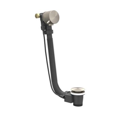 IVY Badoverloop - vulcombinatie - Geborsteld nickel PVD