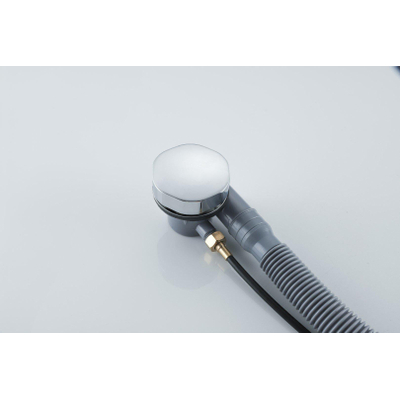 Fortifura Calvi Badafvoercombinatie - draaibediening - chroom