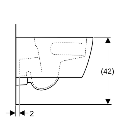 GeberitiCongeberit icon compact wwc diepspl. turboflush keratectWit