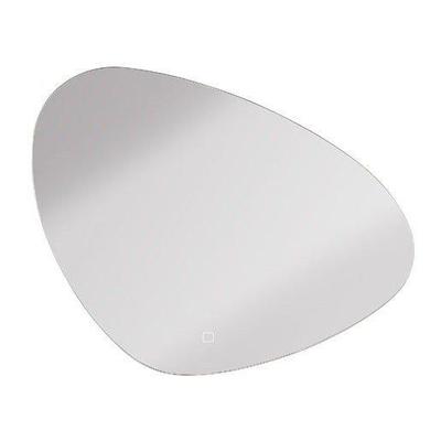 Crosswater Artist Spiegel - 64x50cm - LED - 2700K tot 6400K - dimbaar - kiezelvorm