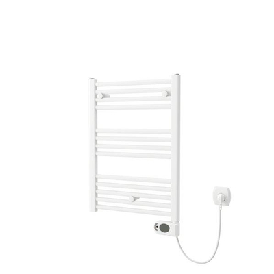 Plieger Elba Electrical elektrische designradiator - 702X400mm - met thermostaat - 300w - wit