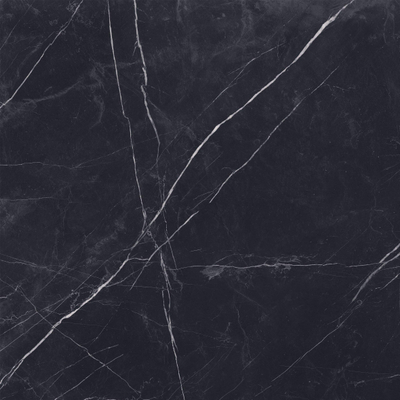 EnergieKer Marquina Vloer- en wandtegel - 120x120cm - gerectificeerd - glans Zwart