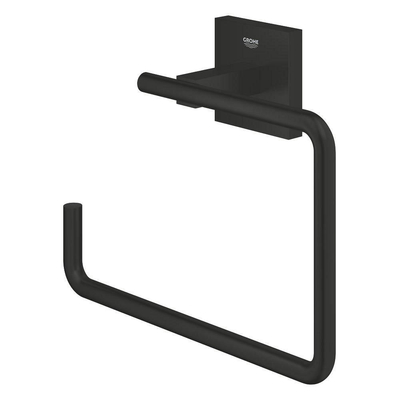 GROHE Start Cube QuickFix Handdoekring - 18.8cm - vierkant - matte black